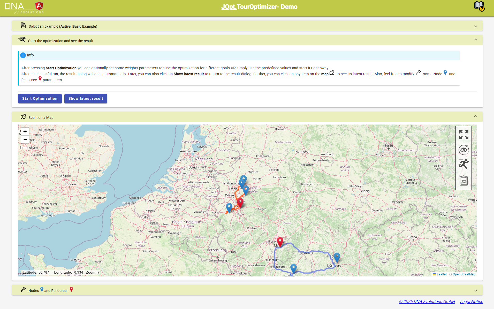 JOpt Angular Demo Application