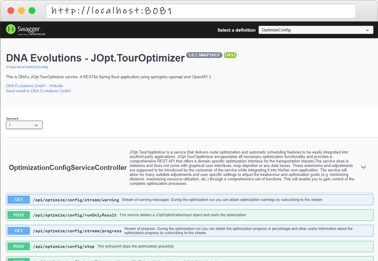 Swagger Endpoint UI Swagger Endpoint UI